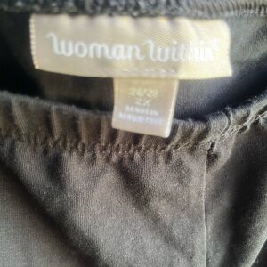 Women’s black stretch pants